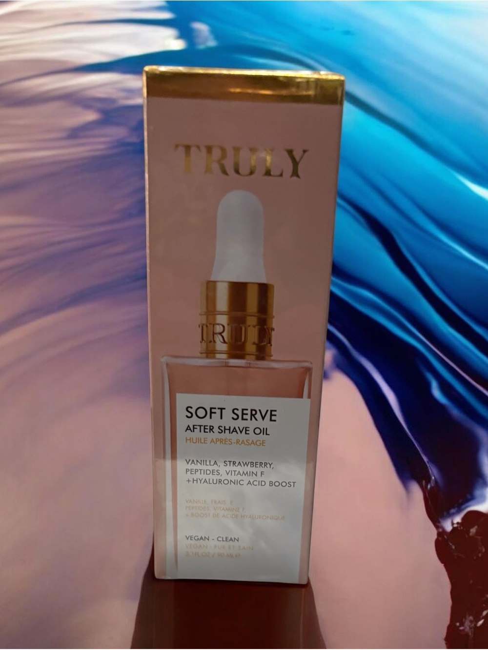 TRULY Soft Serve After Shave Oil — Vegan-Clean